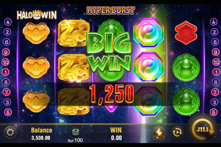 Play Jili Hyper Burst Slot BIG WIN ₱1,250!