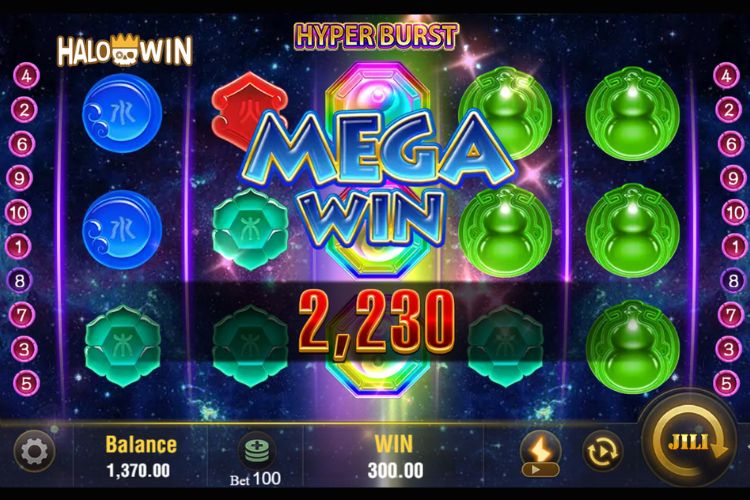 Play Jili Hyper Burst Slot MEGA WIN ₱2,230!