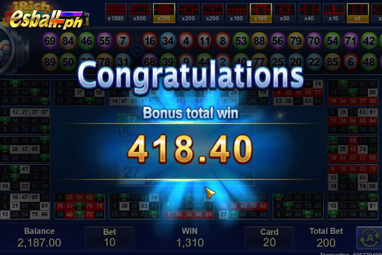 JILI iRich Bingo Slot Game Review