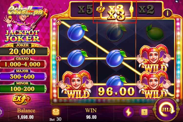 Jili Jackpot Joker Slot Game Special Feature: Multiplier