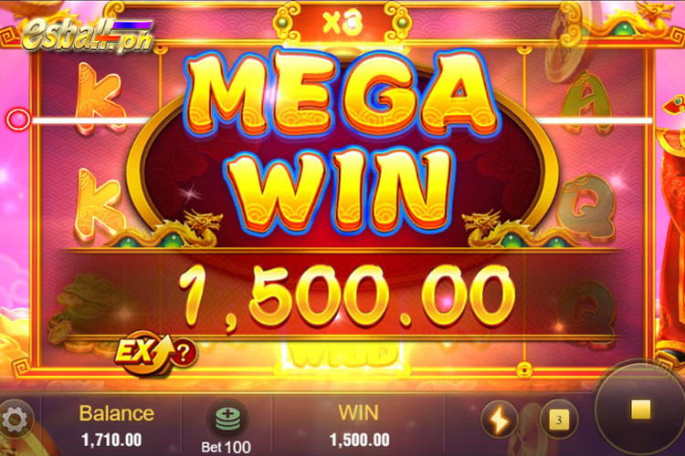 Bet 100 pesos and win 1,500 pesos on Jili Caishen MEGA Win!
