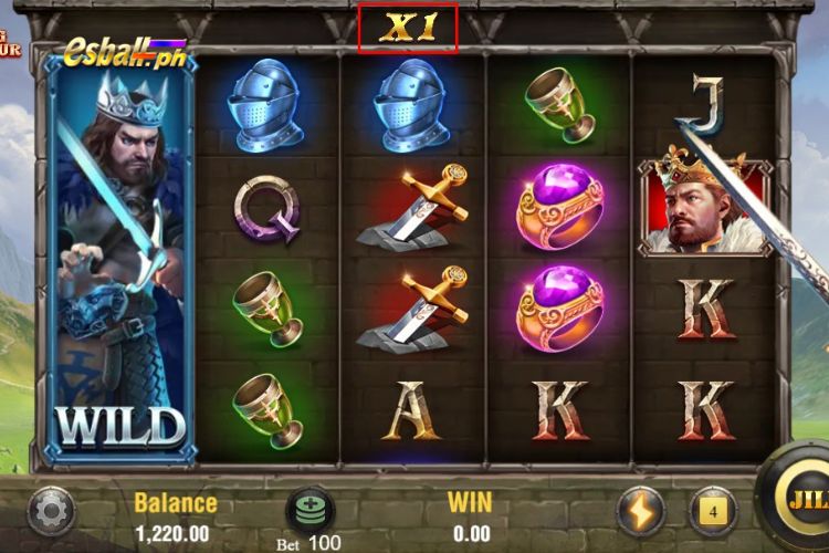 Jili King Arthur Slot Game Special Features: Multiplier - Blue VS Symbols Jili King Arthur Slot Game Special Features: Multiplier - Blue VS Symbols