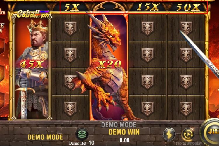 Jili King Arthur Slot Game Special Features: Multiplier - Red VS Symbols Jili King Arthur Slot Game Special Features: Multiplier - Red VS Symbols