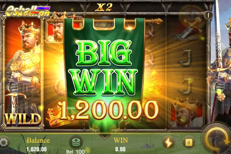 Bet 100 pesos to win Jili King Arthur Big Win of 1,200 pesos! Bet 100 pesos to win Jili King Arthur Big Win of 1,200 pesos!