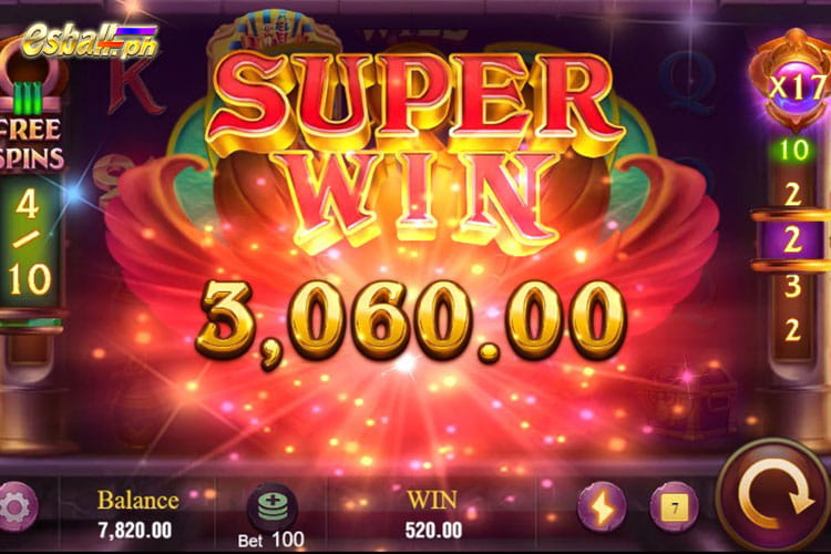 Bet 100 pesos on Jili Legacy Of Egypt Slot & Super Win 3,060 pesos!