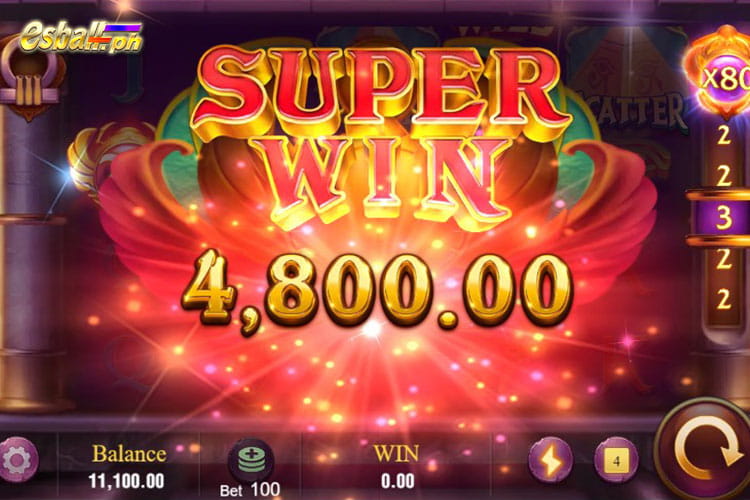 Bet 100 pesos on Jili Legacy Of Egypt Slot & Super Win 4,800 pesos!