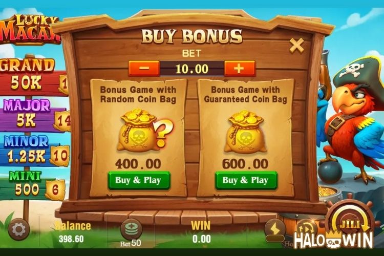 Lucky Macaw: Bonus Buy