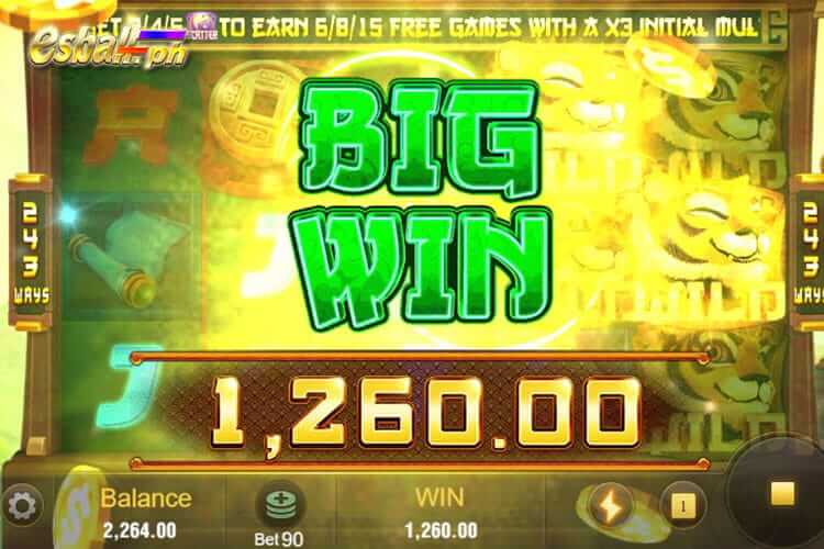 How to Win JILI Master Tiger Slot Max Win - BIG WIN 1,260
