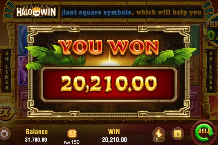 Earn Total ₱20,210 in Jili Mayan Empire Slot Free Spins!