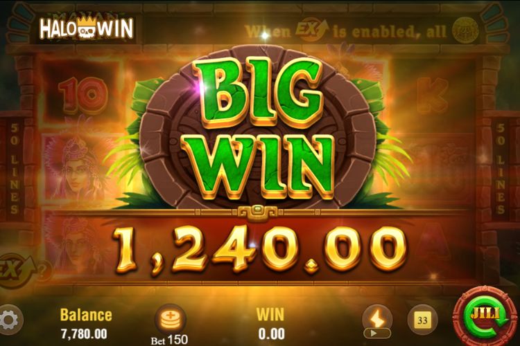 Jili Slot Mayan Empire Hits ₱1,240 BIG WIN Bonus!