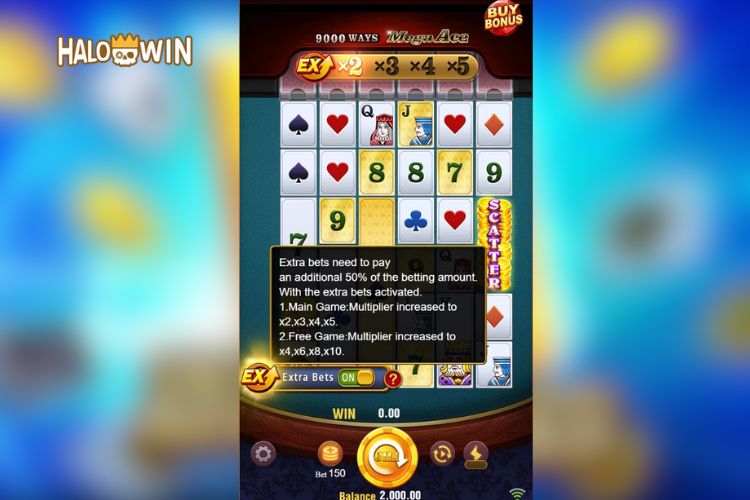 Jili Mega Ace Slot Features: Extra Bet