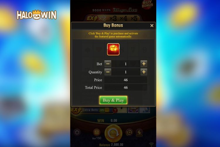 Jili Mega Ace Slot Features: Bonus Buy