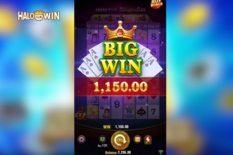 Bet ₱100 & Win a BIG WIN of ₱1,150!