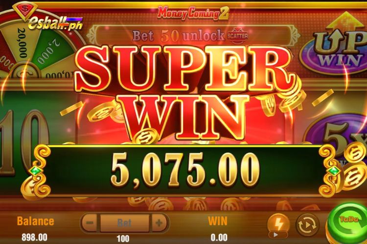 Super Wins ₱5,075 on Money Coming 2 Jili Slot! Super Wins ₱5,075 on Money Coming 2 Jili Slot!