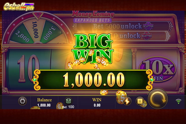 Big Win ₱1,000 in Jili Money Coming Expanded Bets