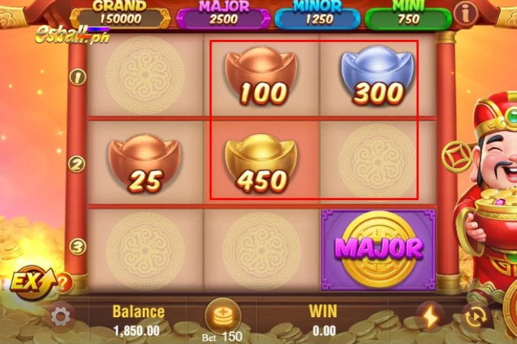 Jili Money Pot Slot Game Symbols: Yuanbao
