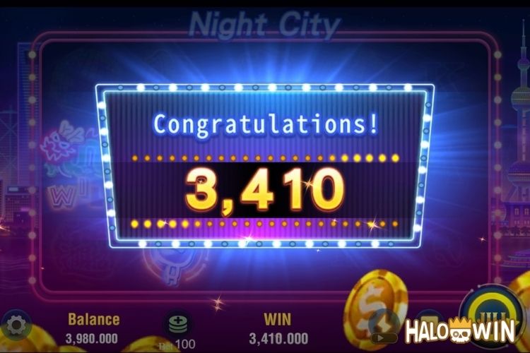 Get 3,410 Pesos in JILI Night City Slot Free Spins!