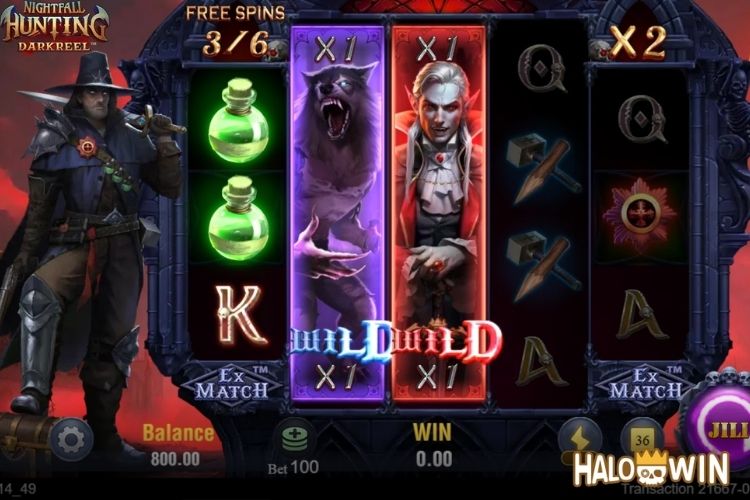 Jili Nightfall Hunting Slot Free Spins