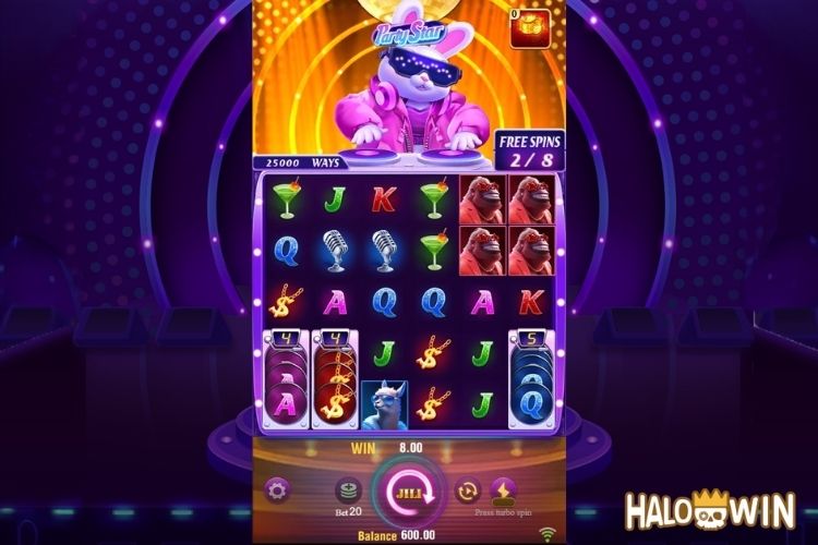 Party Star Free Spins