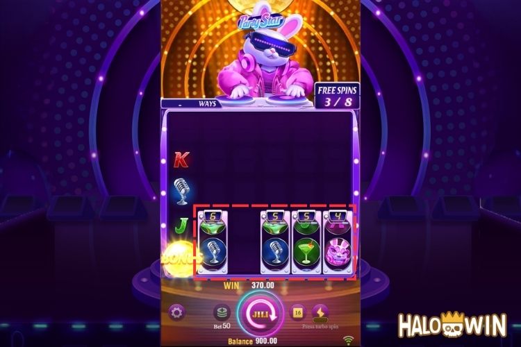 Party Star: Sticky Symbol