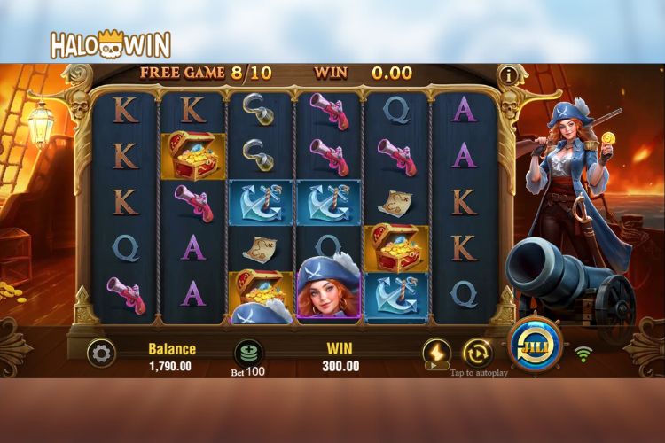 Jili Pirate Queen 2 Slot Free Spins