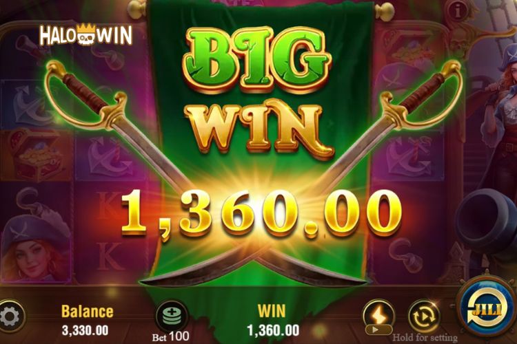 Jili Pirate Queen 2 Game Hits ₱1,360 Big Win Bonus!