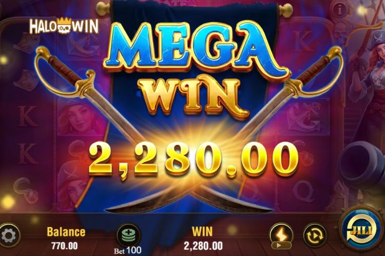 Jili Pirate Queen 2 Game Hits ₱2,280 Mega Win Bonus!