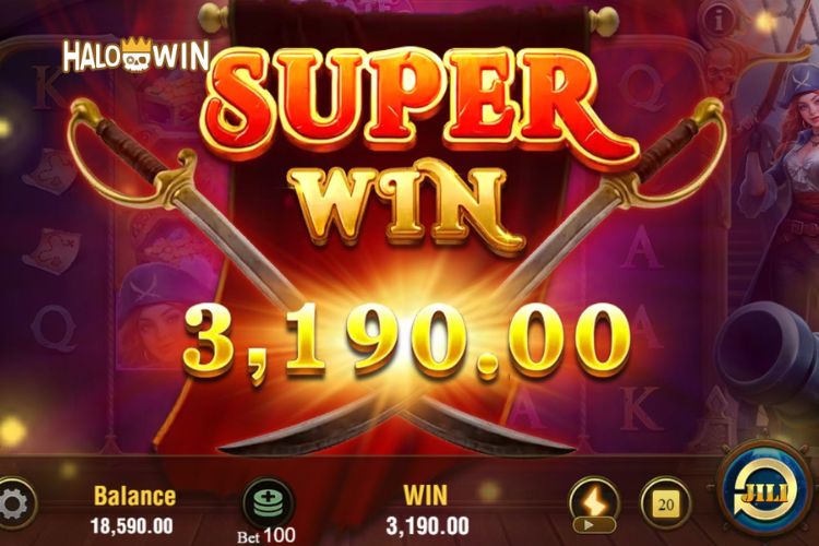 Jil Pirate Queen 2 Game Hits ₱3,190 Super Win Bonus!
