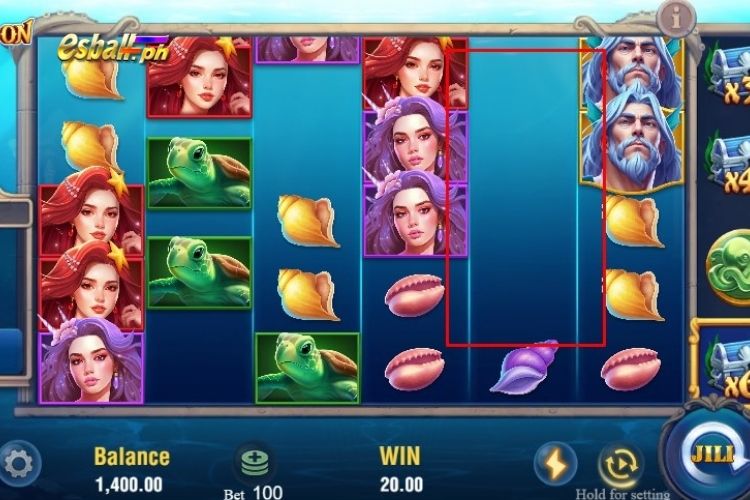 Jili Poseidon Slot Game Special Features: Cascading