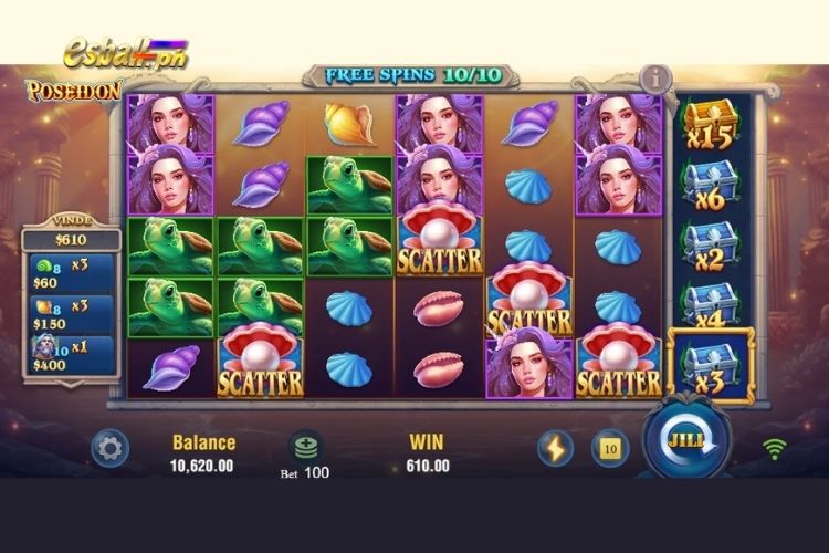Jili Poseidon Slot Free Game