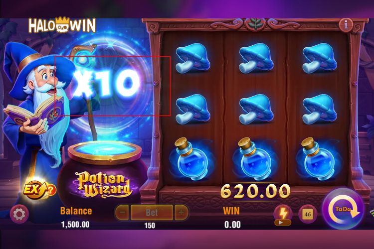 Jili Potion Wizard Slot Features: Multiplier