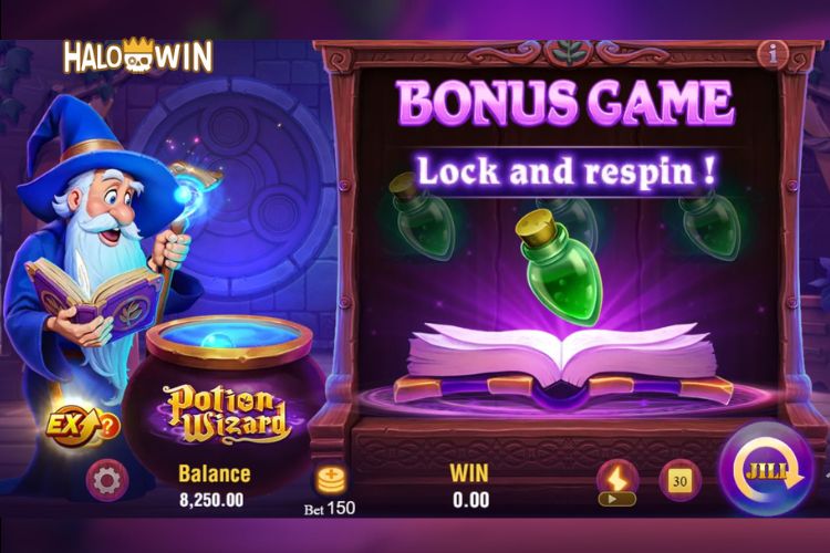 Jili Potion Wizard Slot Hold and Win: Random Trigger