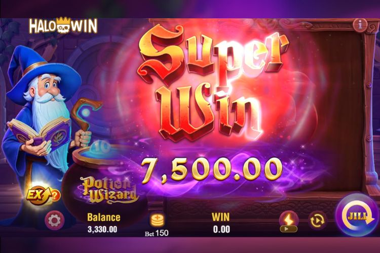 Jili Potion Wizard Slot Hold and Win ₱7,500!
