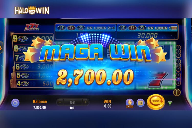 Jili Slot Rapid Gems 777 Hits ₱2,700 MAGE WIN Bonus! Jili Slot Rapid Gems 777 Hits ₱2,700 MAGE WIN Bonus!