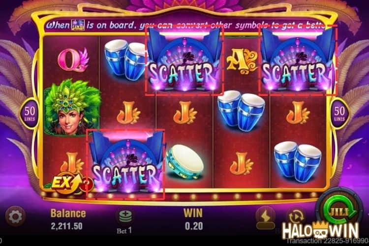 JILI Samba Slot Free Spins: Get 3 Scatter