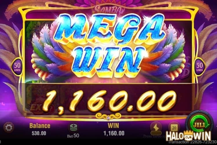 JILI Slot Samba Hits ₱1,160 MEGA WIN Bonus!