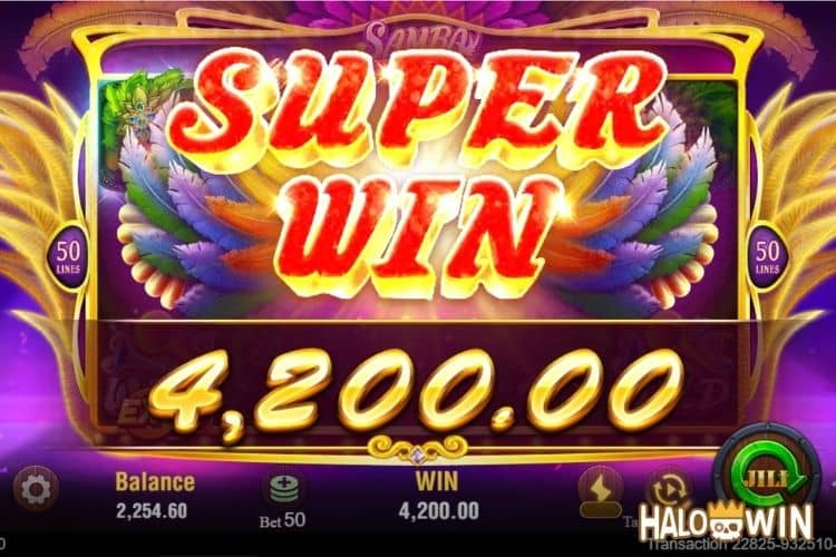 JILI Slot Samba Hits ₱4,200 SUPER WIN Bonus!