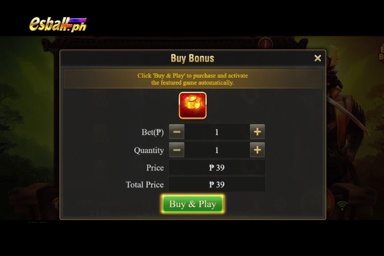 Shogun Jili Slot Game Special Features: Buy Bonus