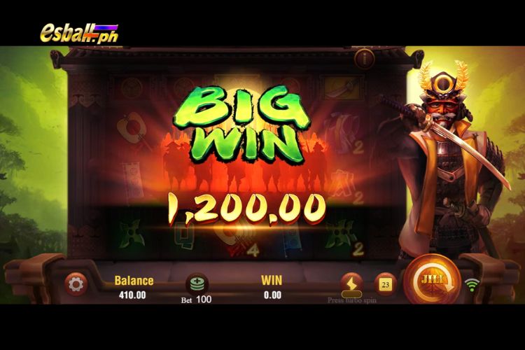 Big Wins ₱1,200 on Shogun Jili Slot!