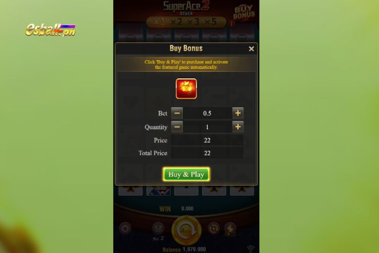 Jili Super Ace 2 Slot Features: Bonus Buy