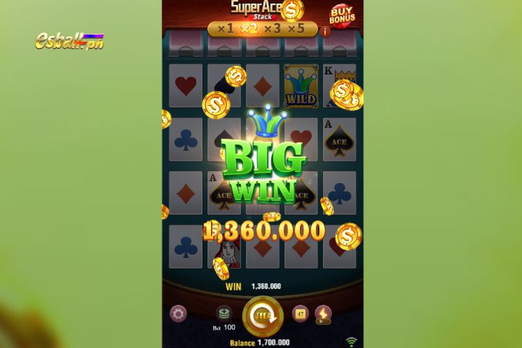 Play Jili Super Ace 2 Stack For A Big Win ₱1,360!