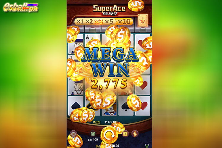 Mega Wins ₱2,775 on Super Ace Deluxe Jili Slot! Mega Wins ₱2,775 on Super Ace Deluxe Jili Slot!