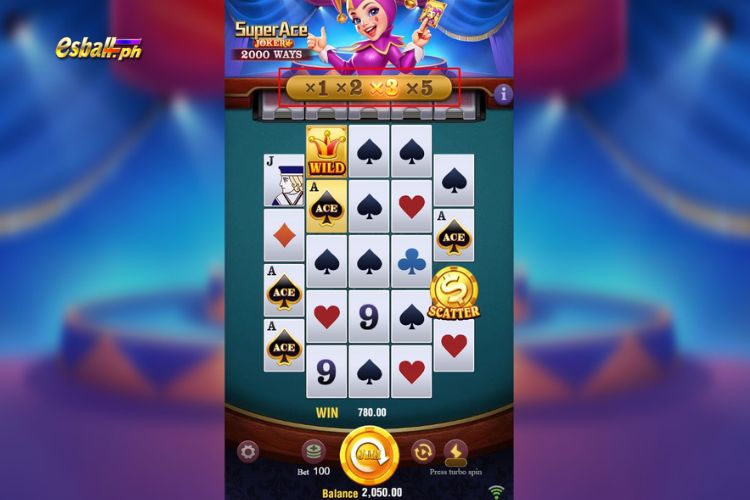 Jili Super Ace Joker Special Features: Main Game Multiplier