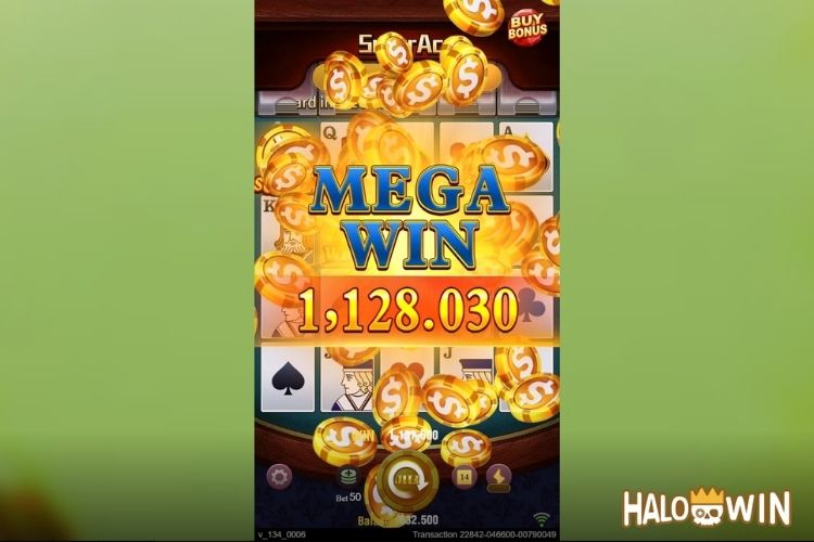 Mega Wins ₱1,128.03 on JILI Super Ace Slot Game!