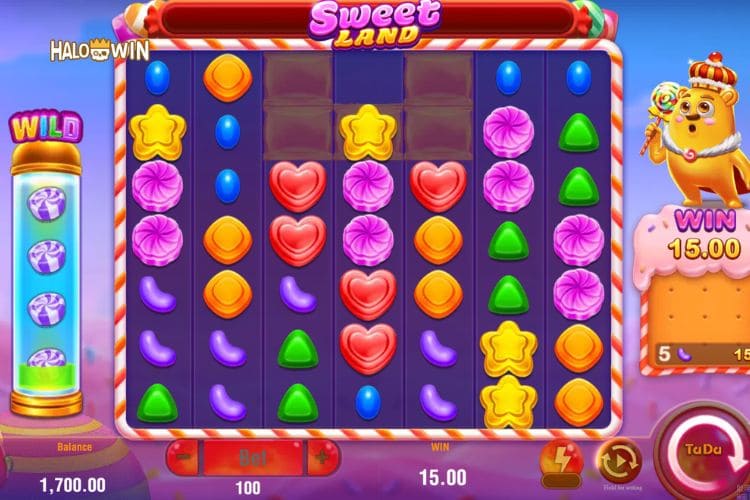 JILI Sweet Land Slot Features: Cascading Reels