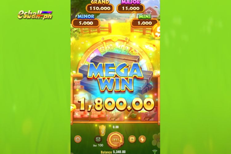 Bet 100 pesos to win Jili The Pig House Mage Win of 1,800 pesos! Bet 100 pesos to win Jili The Pig House Mage Win of 1,800 pesos!