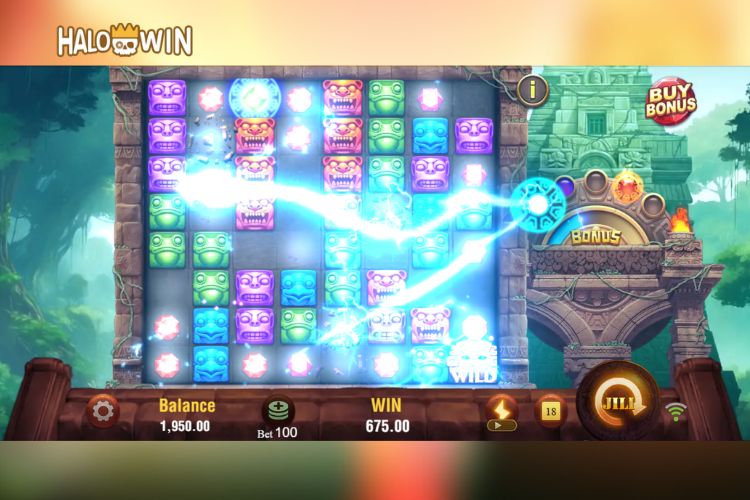 Treasure Quest Slot Features: Mystery Symbols (Cyan Magic Ball)