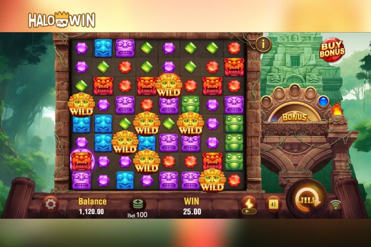 Treasure Quest Slot Features: Mystery Symbols (Blue Magic Ball)
