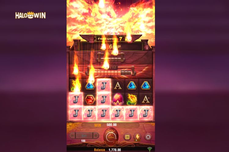 Jili Trial Of Phoenix Slot Free Spins: Mystery Symbol