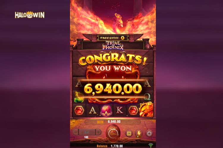 Win ₱6,940 Directly From Trial Of Phoenix Slot Free Spins!